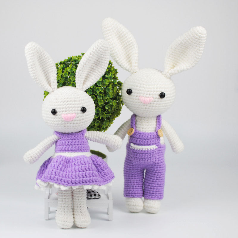 DIY Crochet Kit – Make Your Own Plush Bunny