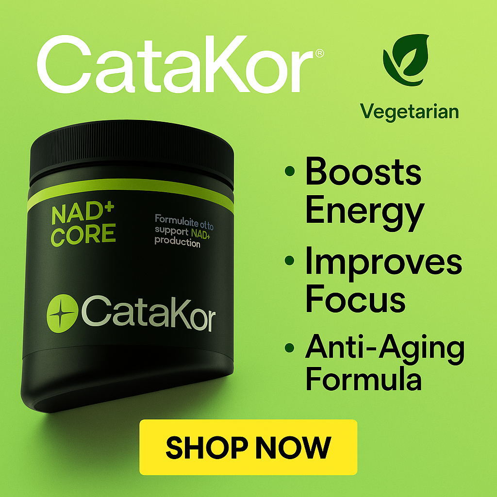 ✅ CataKor NAD+ Core | Liposomal Anti-Aging Formula
