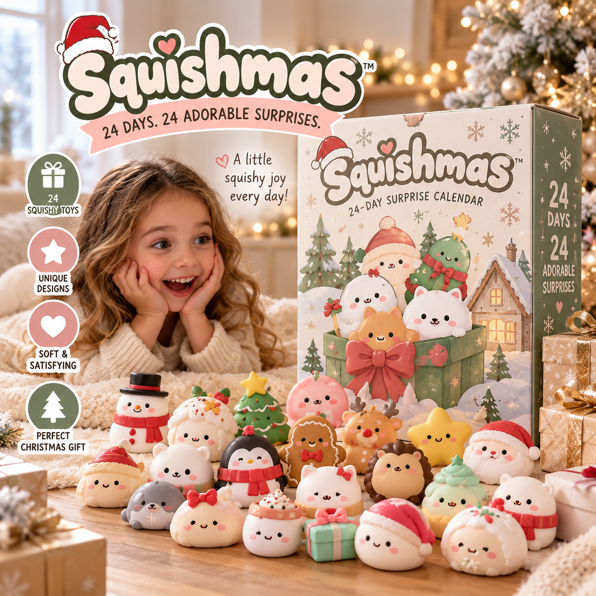 Squishmas™ 24-Day Christmas Surprise