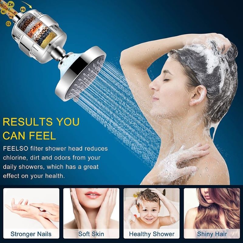 Grade 15 Filter Combos Beauty Belt Water Filter Shower Set