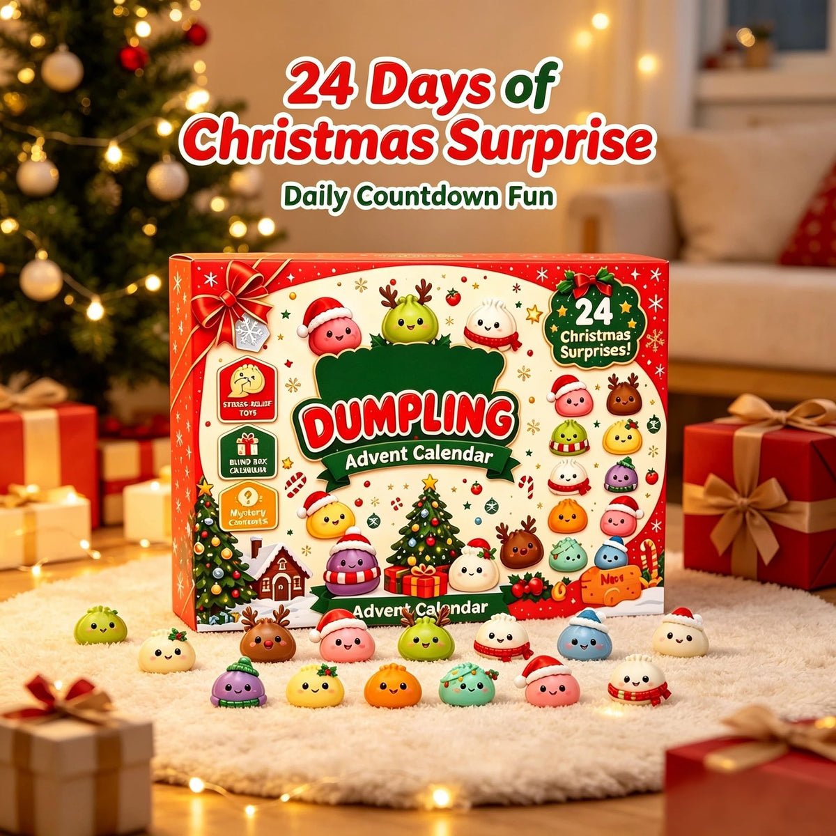 Squishmas™ 24-Day Christmas Surprise