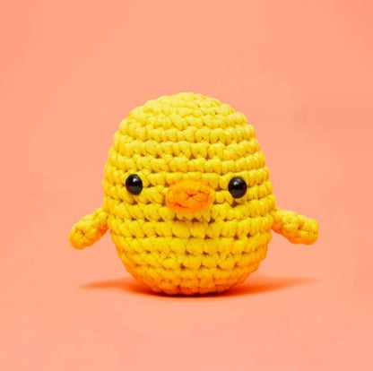 Cute Animal Crochet Dinosaur Penguin Lion Handmade Kit