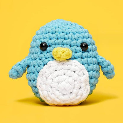 Cute Animal Crochet Dinosaur Penguin Lion Handmade Kit