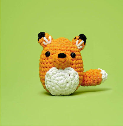 Cute Animal Crochet Dinosaur Penguin Lion Handmade Kit