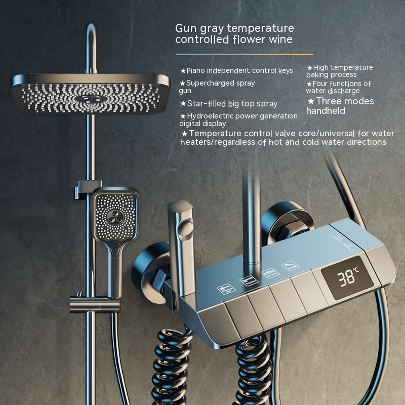 Digital Thermostatic Shower