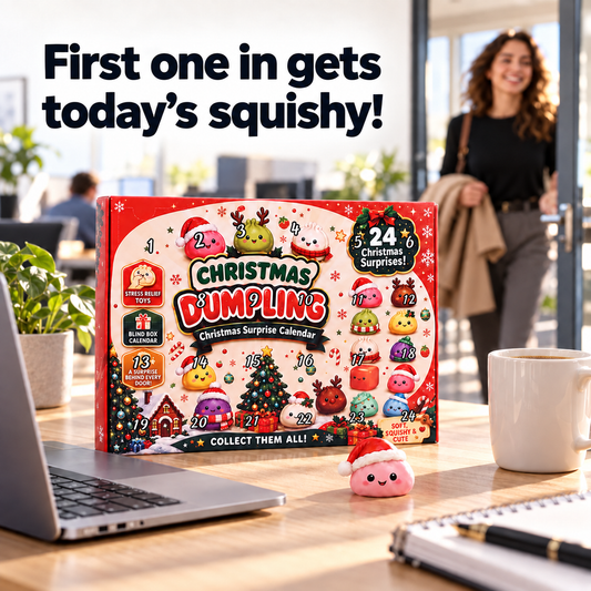 Christmas Dumpling Advent Calendar | 24 Days of Squishy Surprises