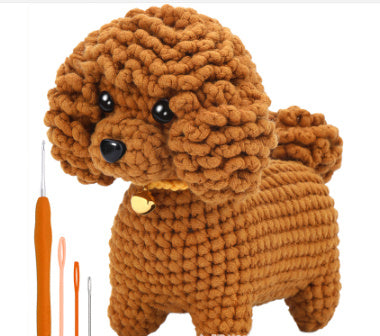 Cute Animal Crochet Dinosaur Penguin Lion Handmade Kit