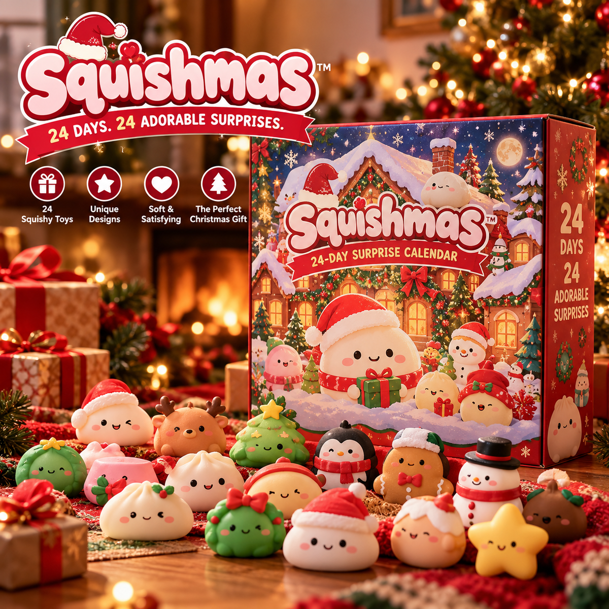 Squishmas™ 24-Day Christmas Surprise